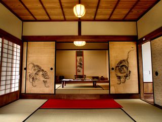 A delicate matter: Japanese interior western house