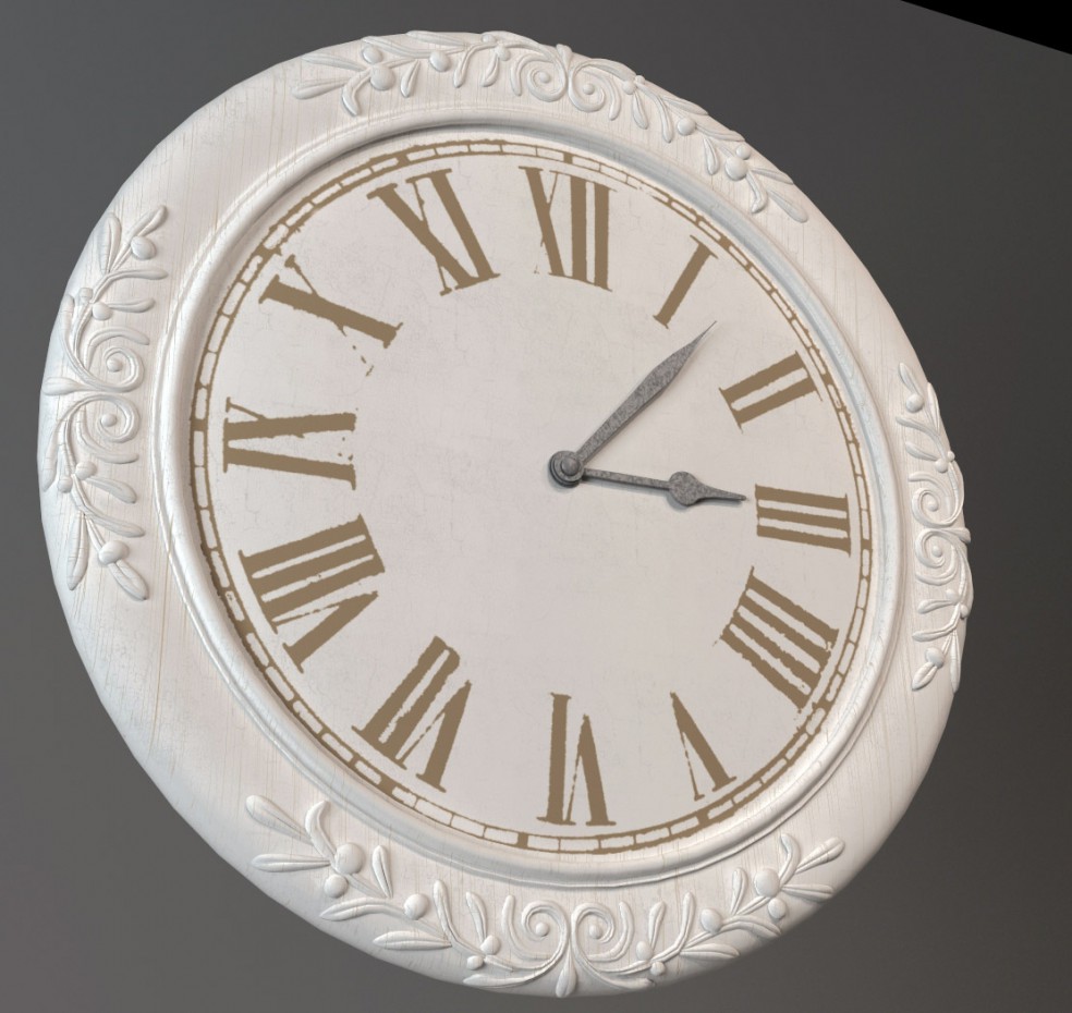 Orologio in 3d max vray immagine