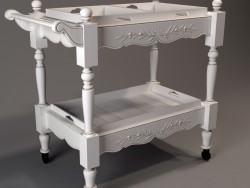 serving table