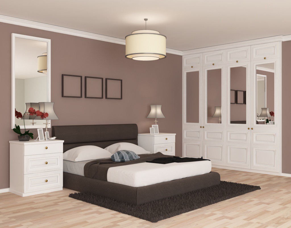 Projeto do quarto em 3d max vray 3.0 imagem