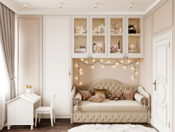 Chambre d’enfant pour une fille