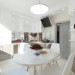 Kitchen Interior in 3d max vray image