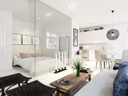 Apartamento em estilo escandinavo