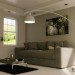 Livingroom in 3d max mental ray image