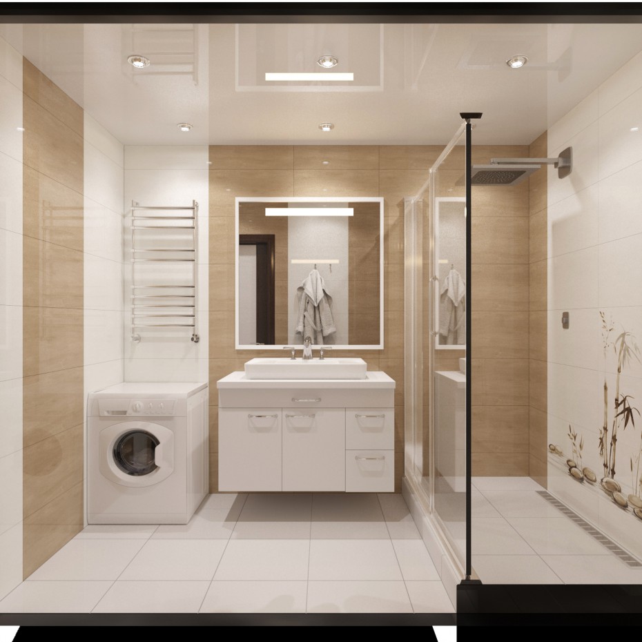 Bathroom 2 in 3d max corona render image