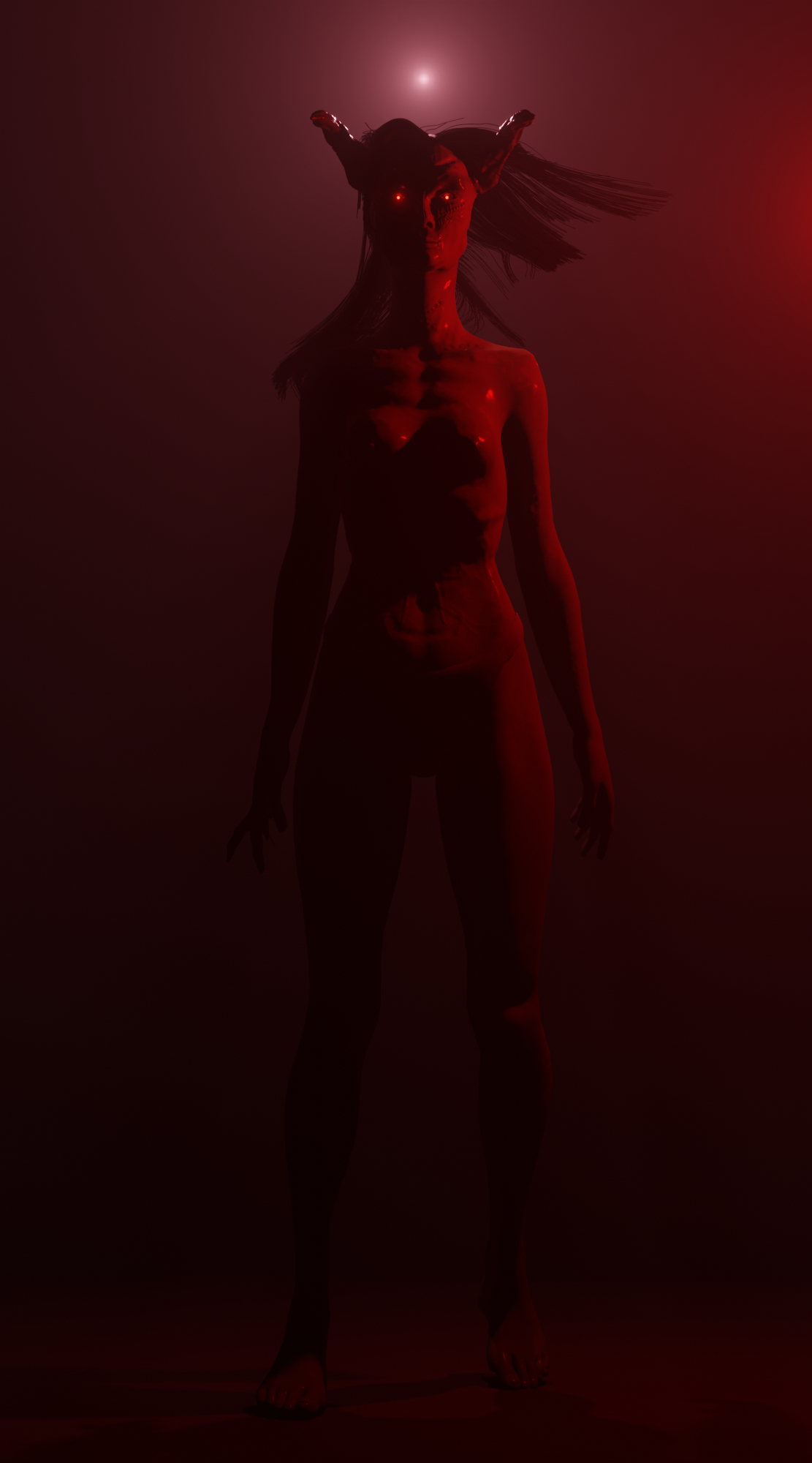 Demons in Blender cycles render image