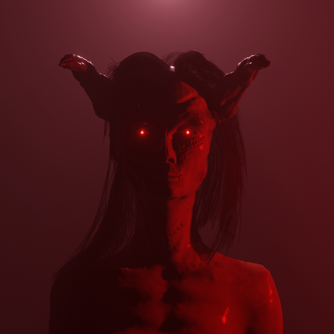 Demons in Blender cycles render image