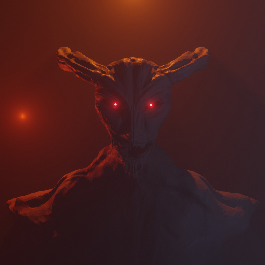 Demons in Blender cycles render image