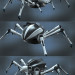 Mechanic Spider in Maya vray image