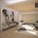 Camera da letto in 3d max vray immagine