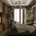 Chambre à coucher dans 3d max vray image