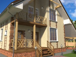 Visualisation du chalet