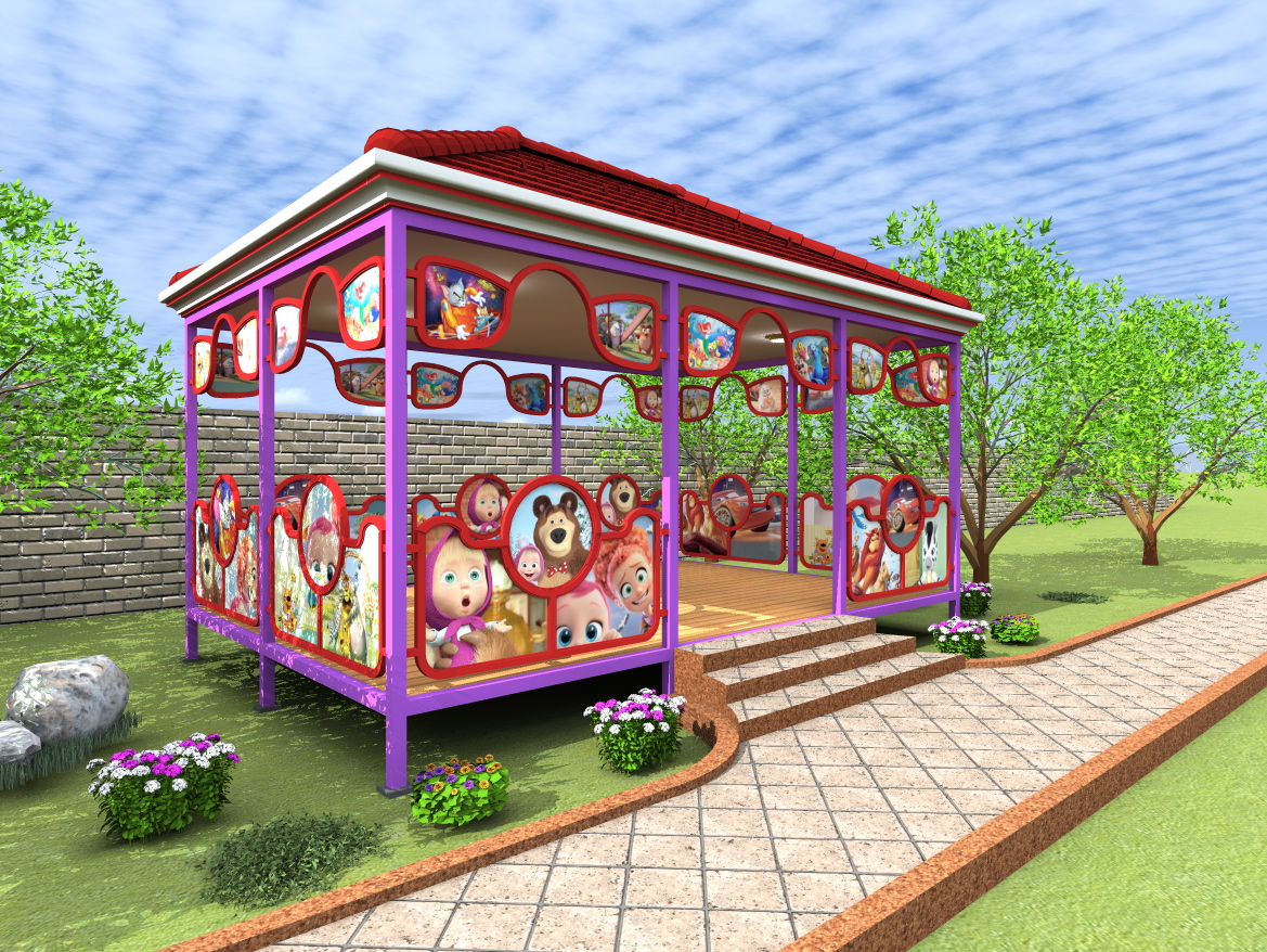 Tonnelle pour enfants dans ArchiCAD Other image