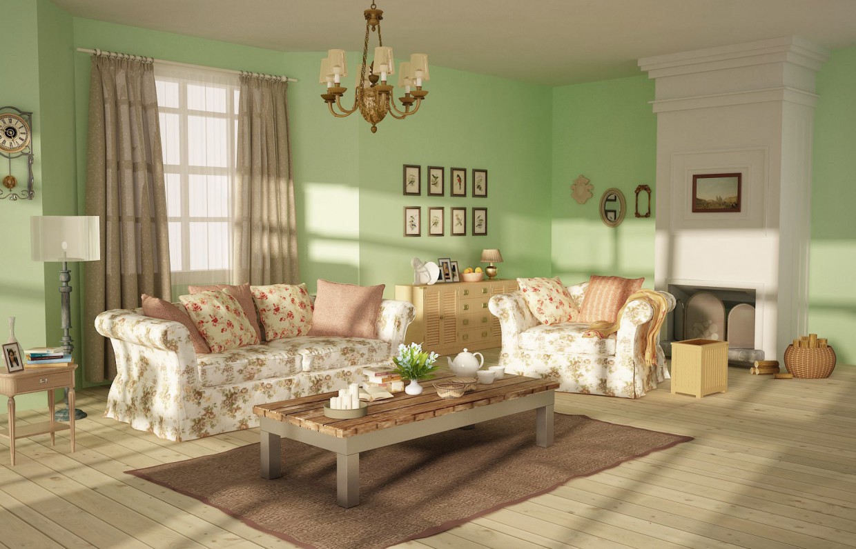 imagen de Provenza en 3d max vray