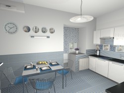 kitchen and sea)