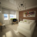 Appartement-Studio dans Cinema 4d vray image