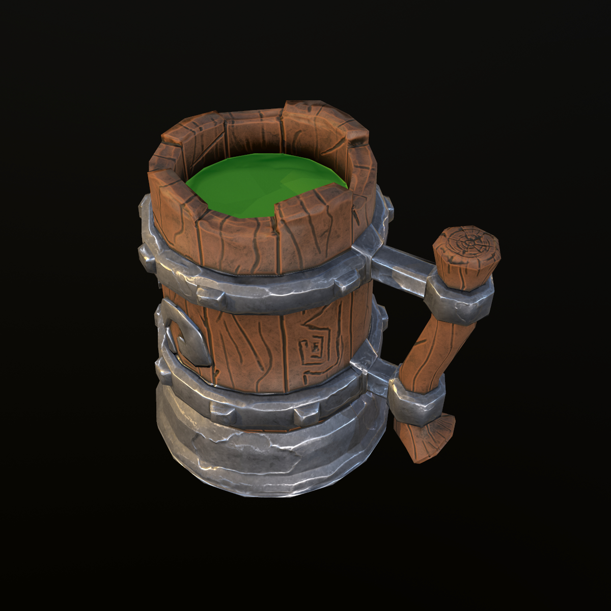 stylized jug in 3d max Other image