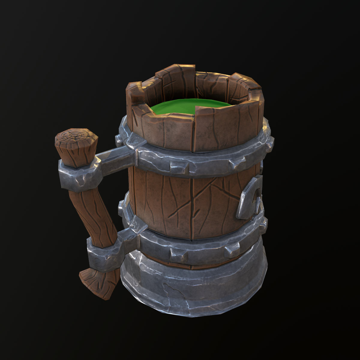 stylized jug in 3d max Other image