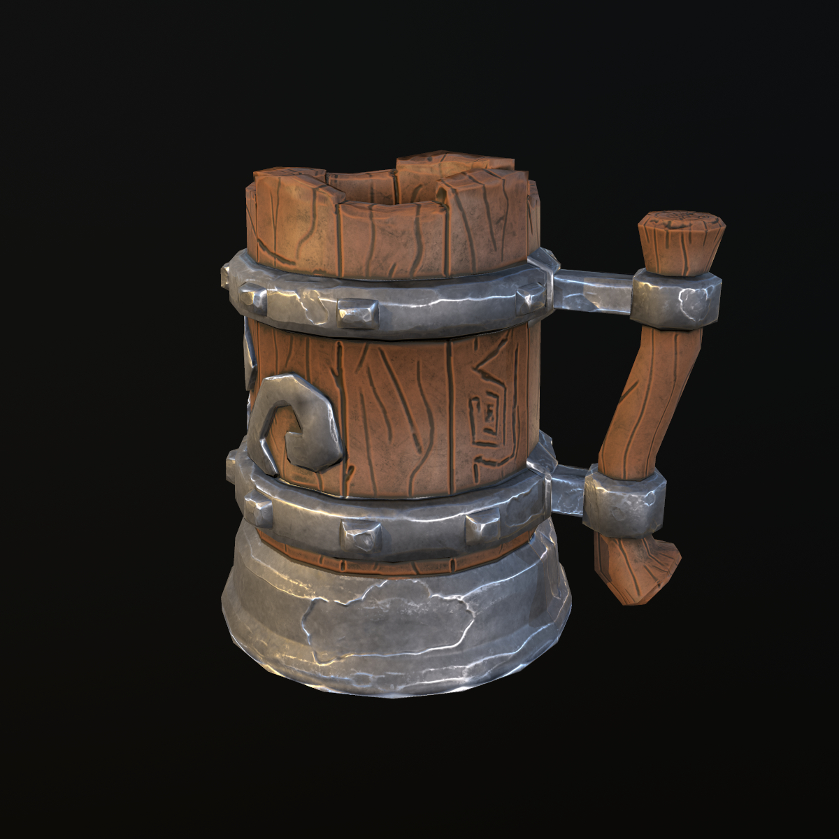 stylized jug in 3d max Other image