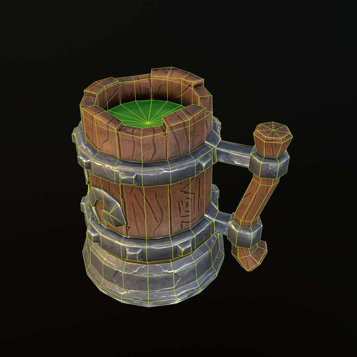 stylized jug in 3d max Other image