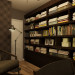 Home office in 3d max vray image