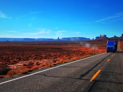 Strada del deserto