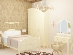 Classic cream&gold bedroom
