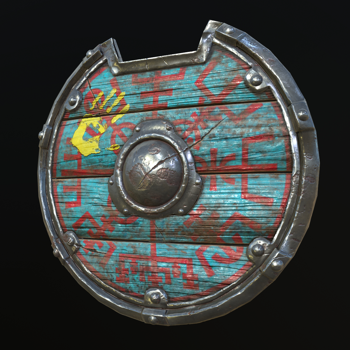 viking shield in 3d max Other image