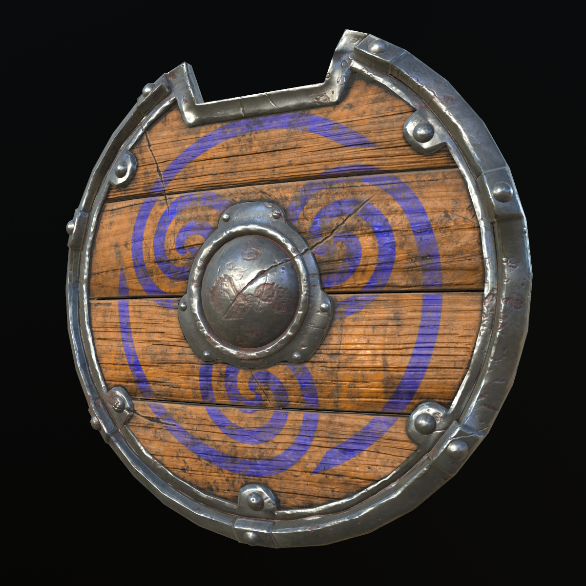 viking shield in 3d max Other image