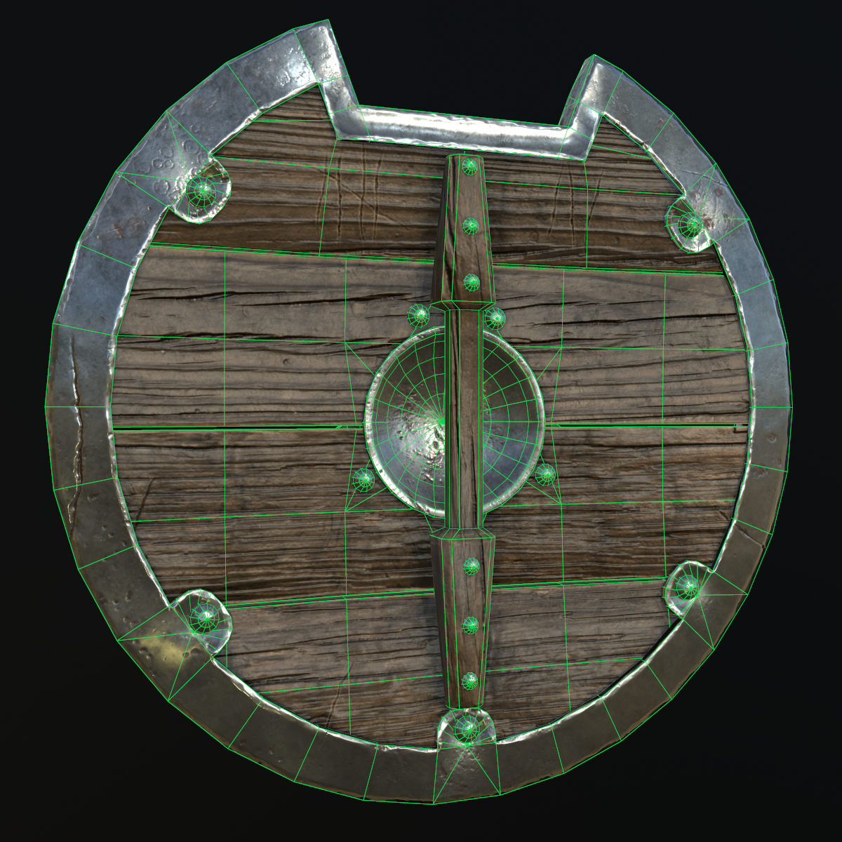 viking shield in 3d max Other image