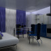 1 room apartment in 3d max vray image
