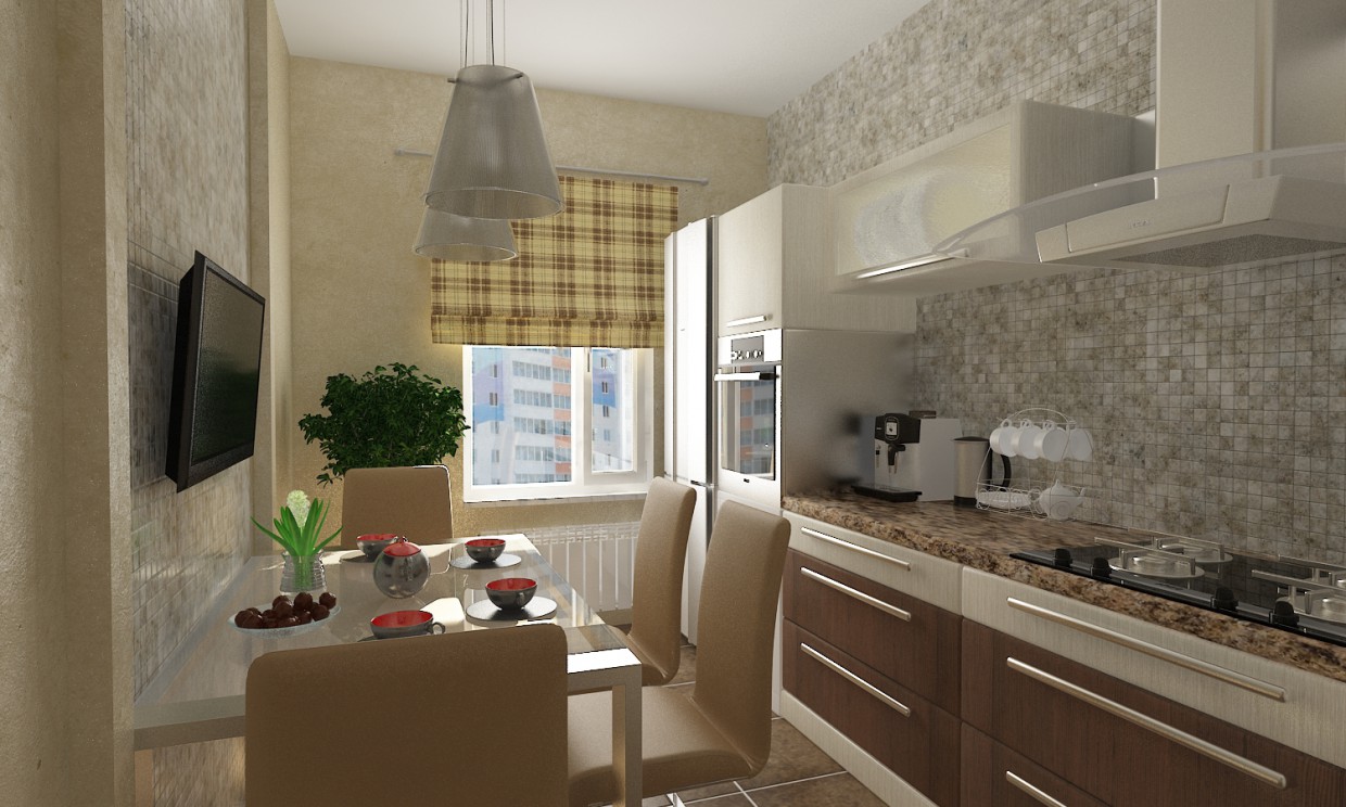 Modern Kitchen in 3d max vray 2.0 image