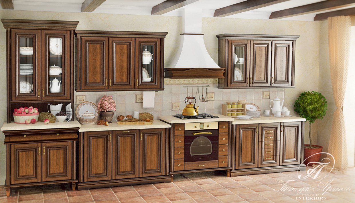 cucina in 3d max vray immagine