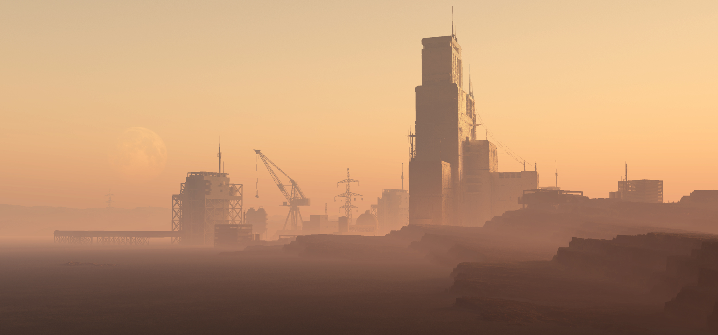 Mars industriel dans 3d max vray 3.0 image