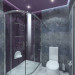 Purple bathroom Loft in 3d max vray 2.0 image