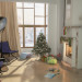 Attend le nouvel an) dans 3d max vray image