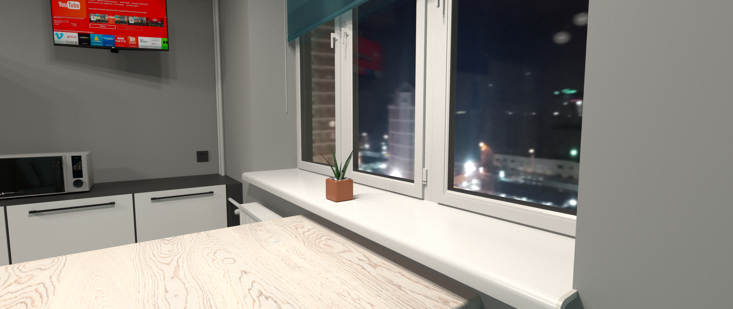 Cozinha em Blender cycles render imagem