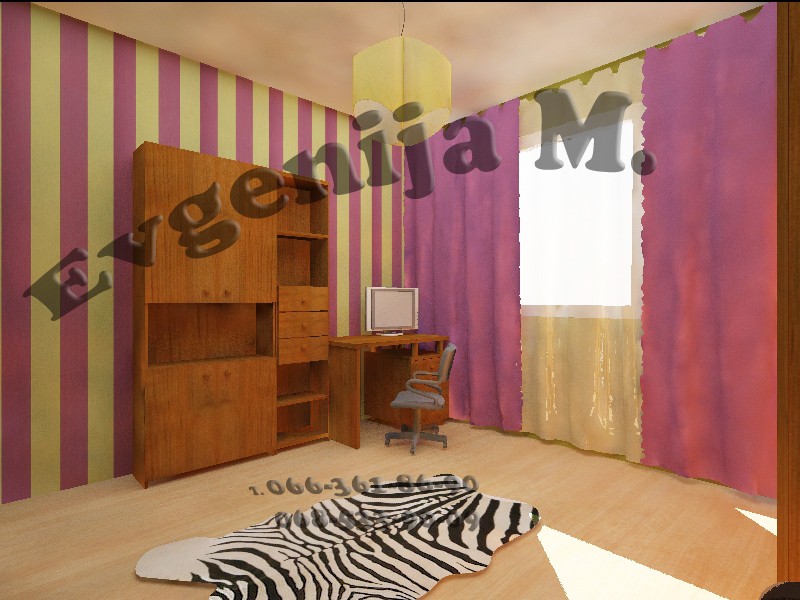 Scuola materna in 3d max vray immagine