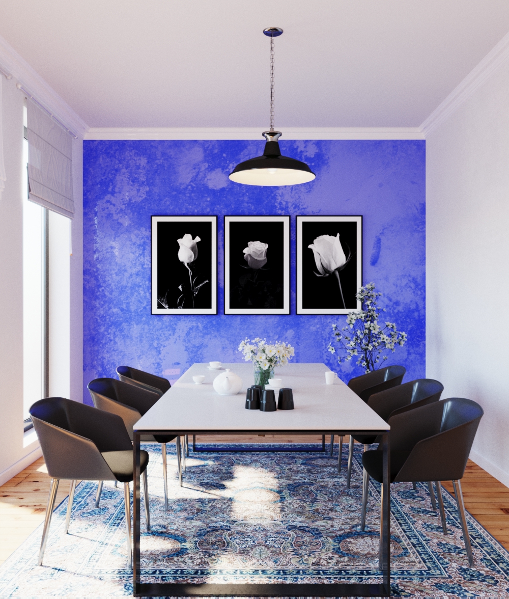 Dining Room в 3d max corona render изображение