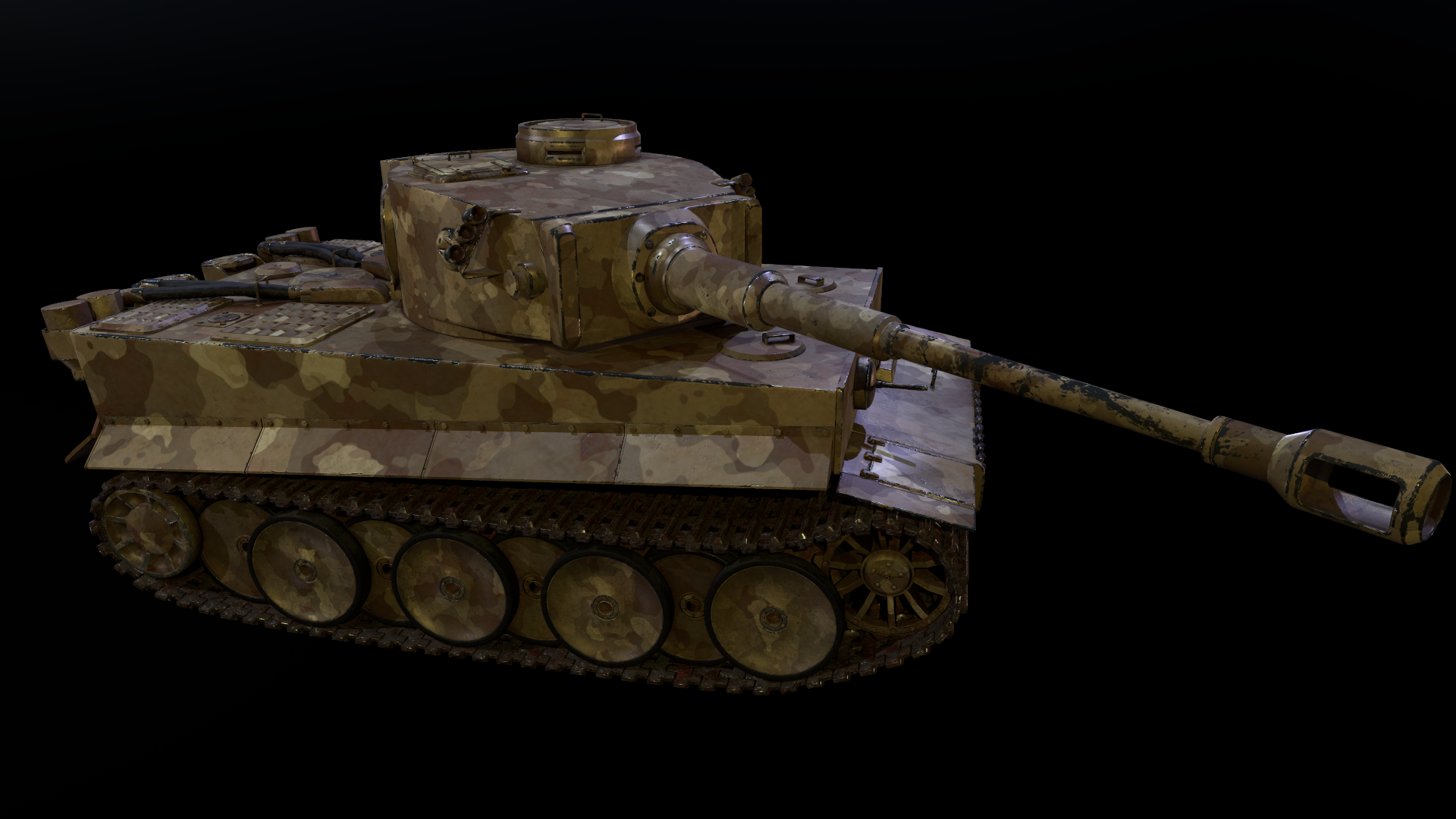 Tank Tiger 1 em 3d max Other imagem