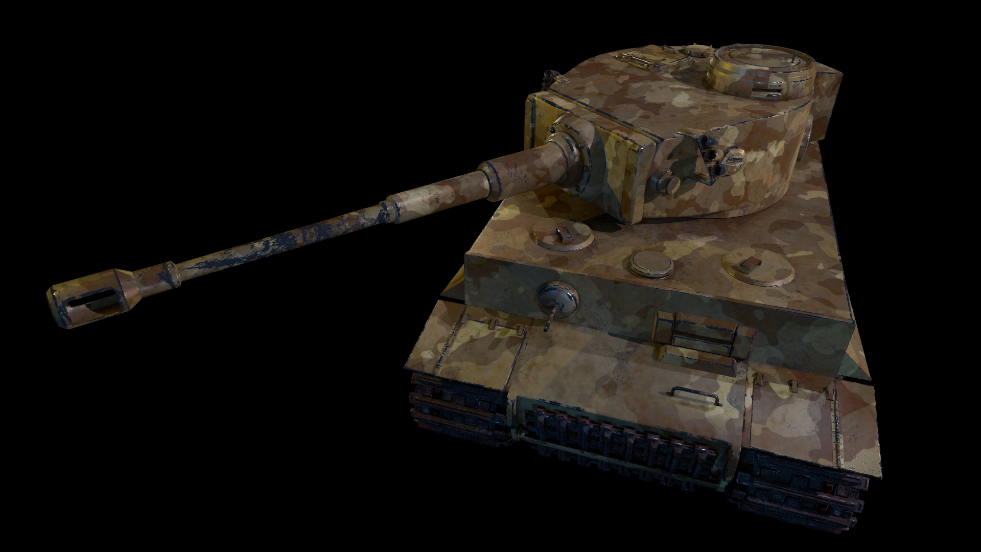 Tank Tiger 1 in 3d max Other image