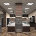 Boutique dans 3d max vray image