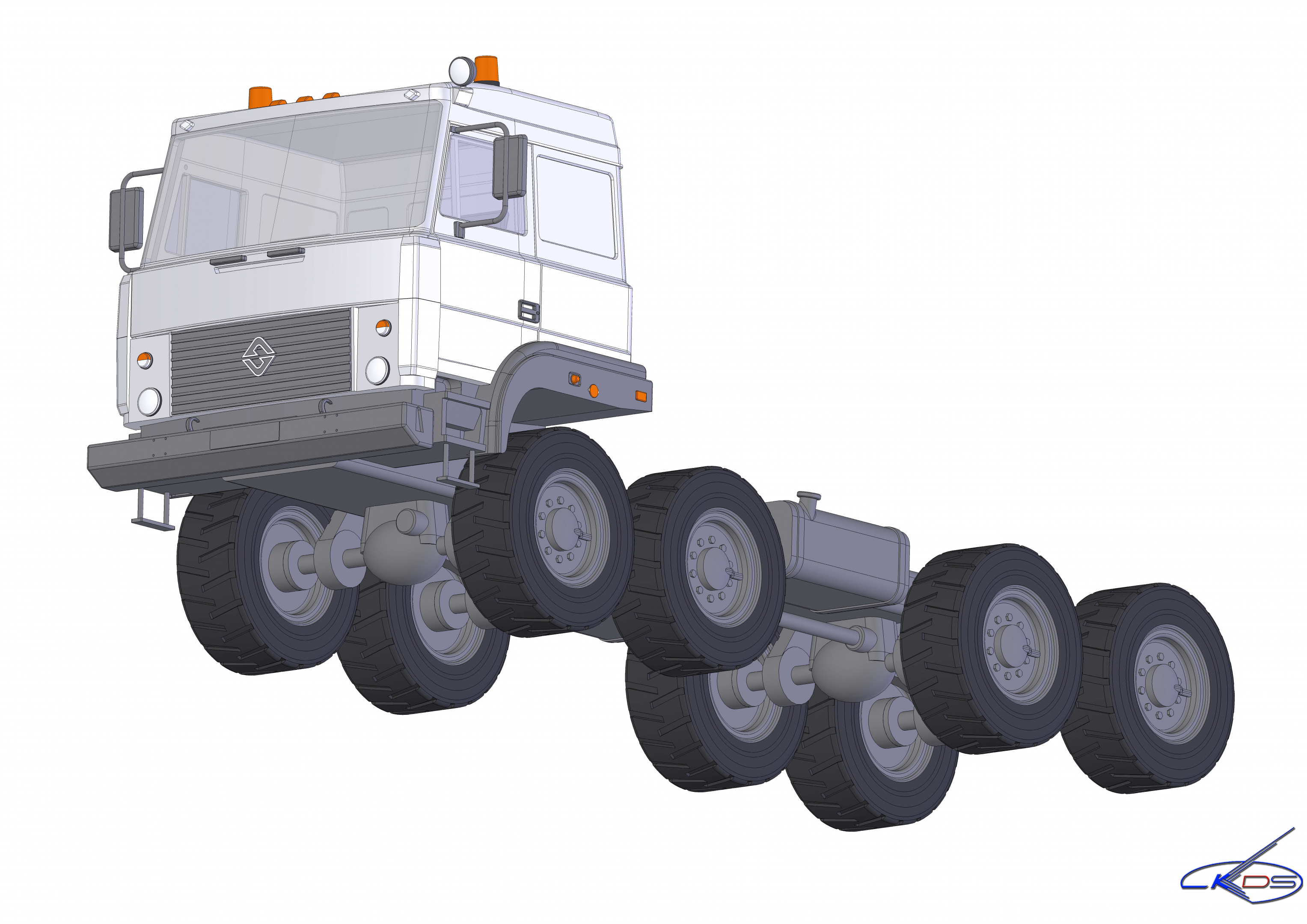 Ural 5323 in SolidWorks Other image