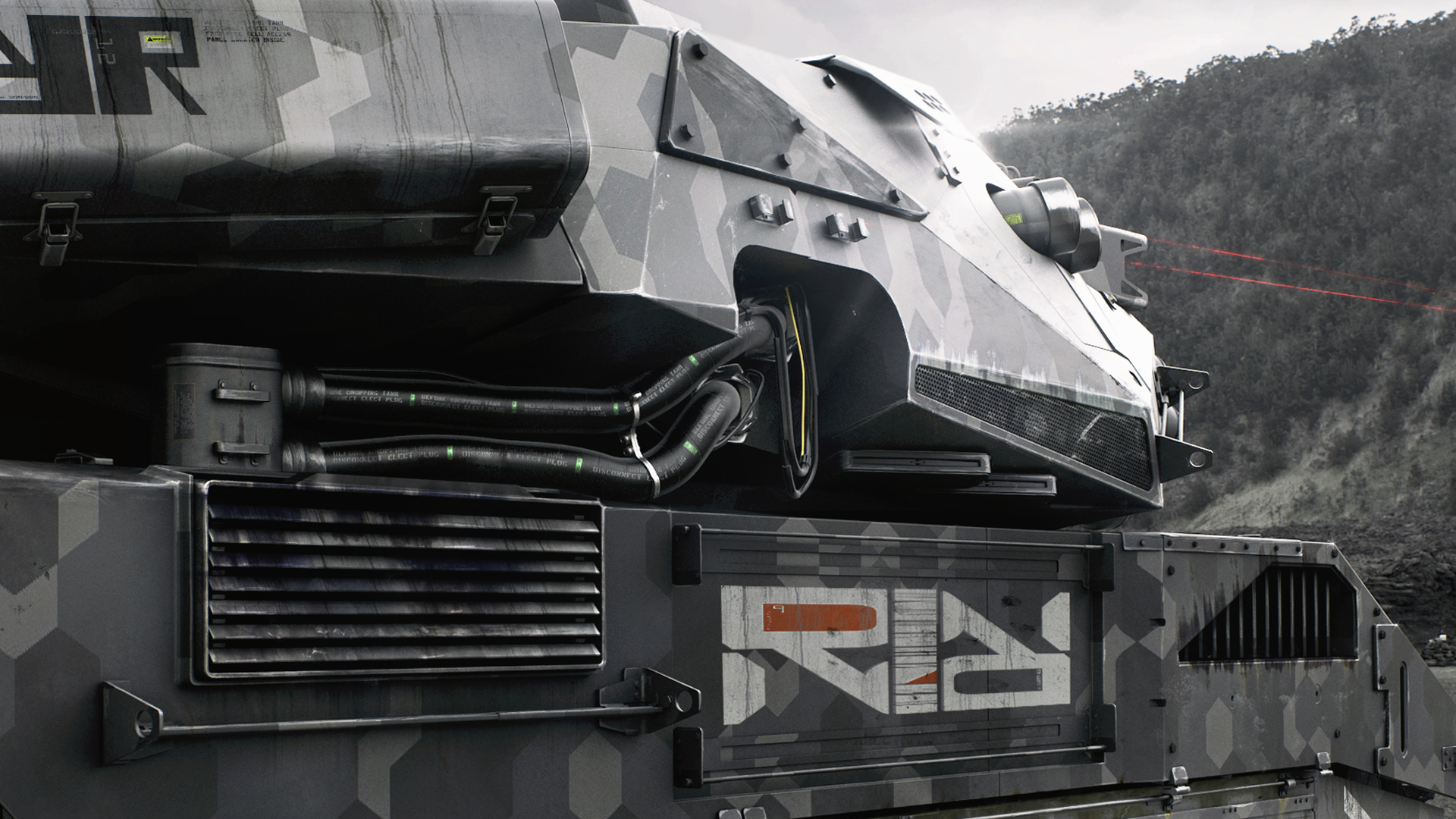 SIEGE TANK dans 3d max vray 3.0 image