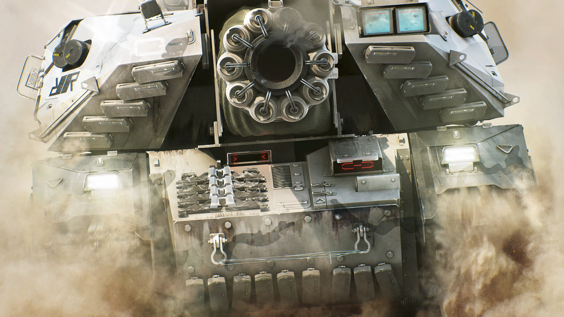 SIEGE TANK dans 3d max vray 3.0 image