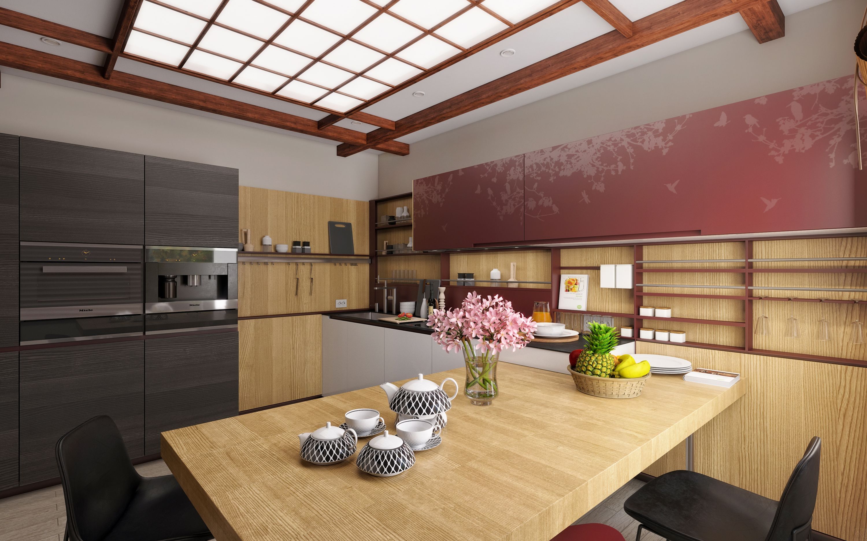 Opzioni di progettazione per case a schiera. Parte I. in 3d max corona render immagine