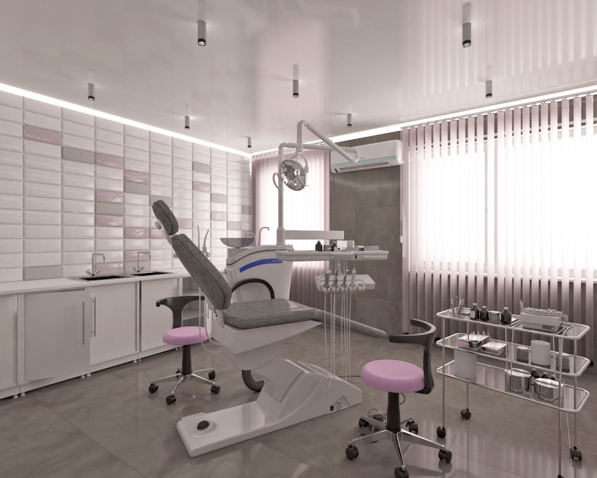 Dental Clinic "Dental" in 3d max vray 3.0 image