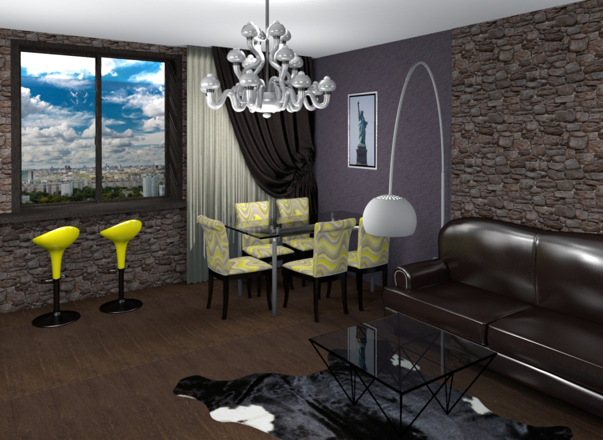 Vivere con stile "loft" in SolidWorks FinalRender immagine