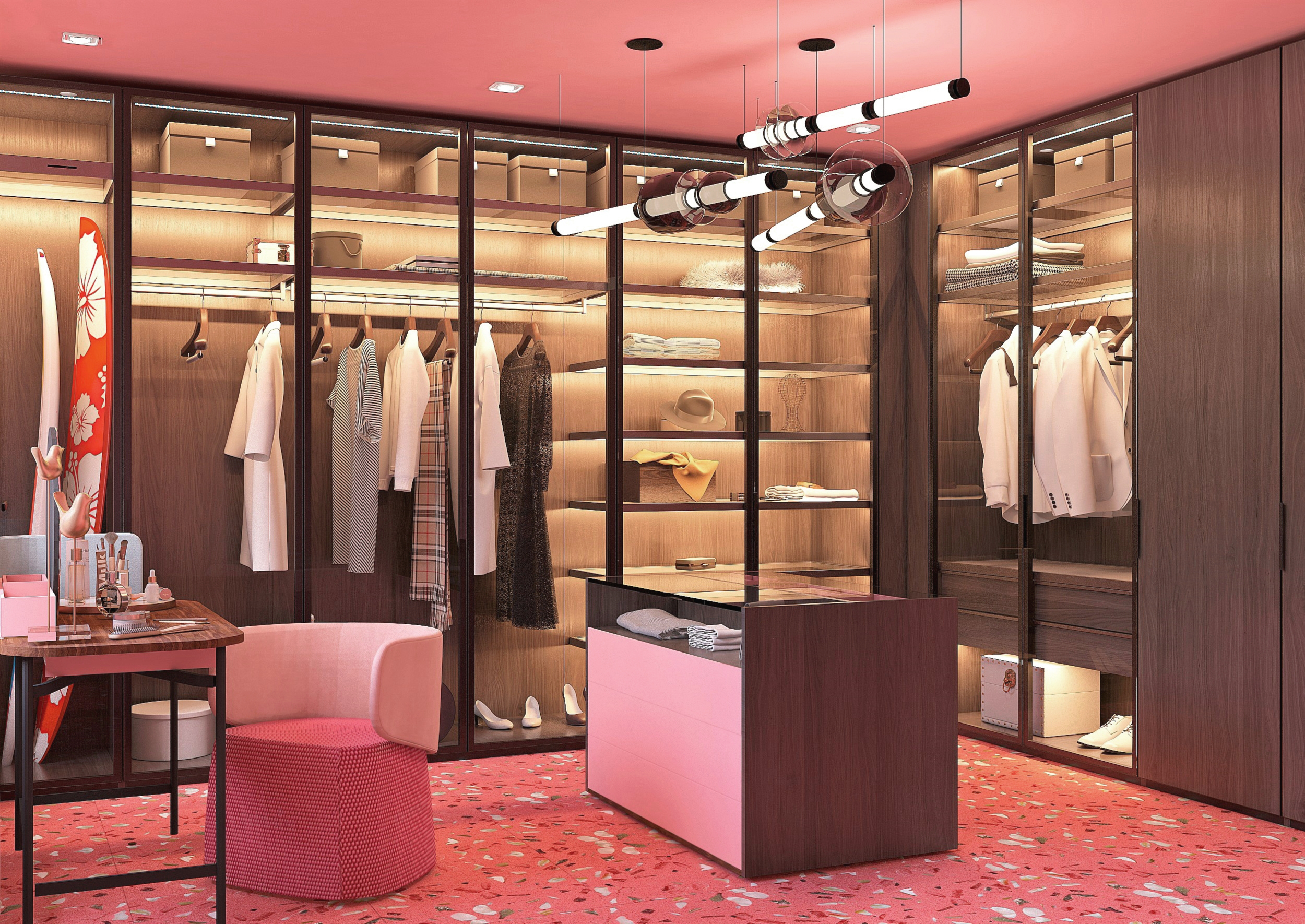 dressing room in 3d max vray 3.0 image