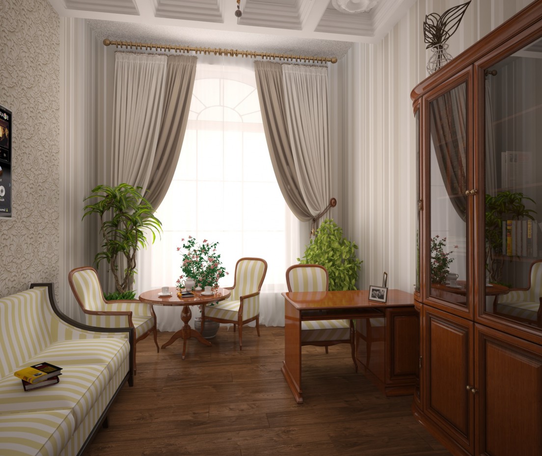 L’armoire de style classique dans 3d max vray image